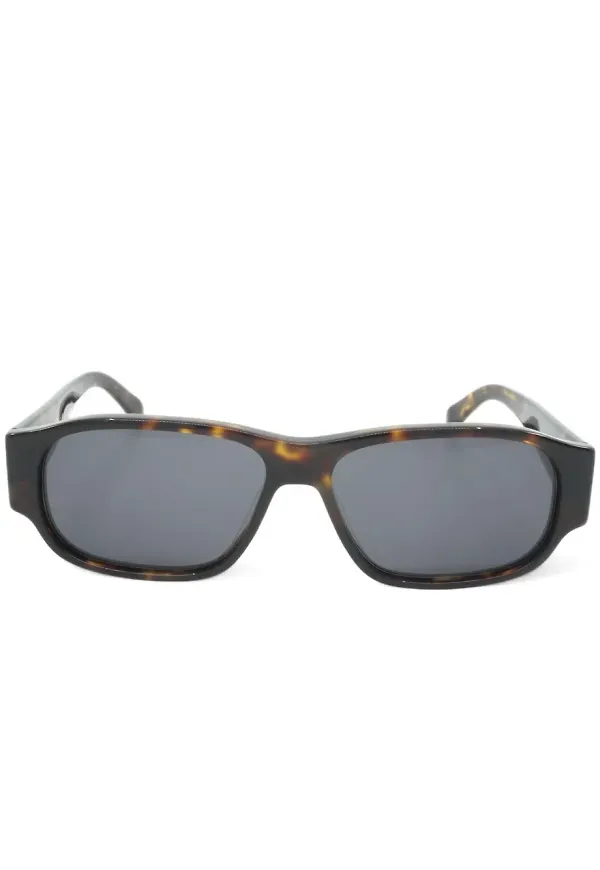 Ferragamo Eyewear rektangulära solglasögon - Brun
