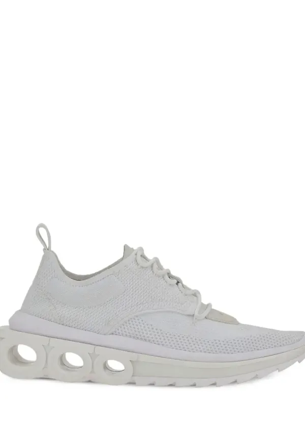 Ferragamo Gancini sneakers - Vit