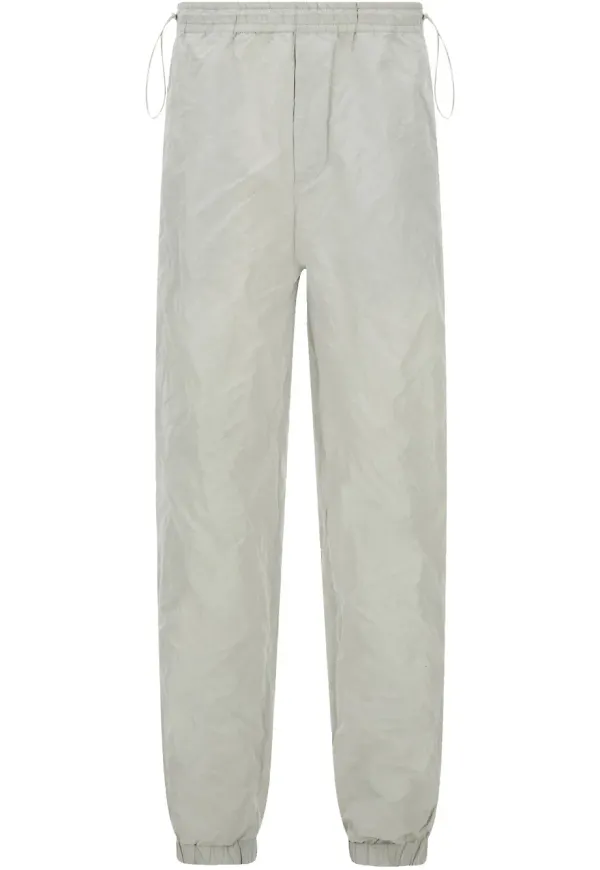 Ferragamo skrynklade trackpants - Grå