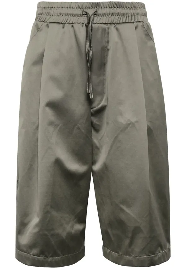 Ferrari bermudashorts med dragsko - Grå