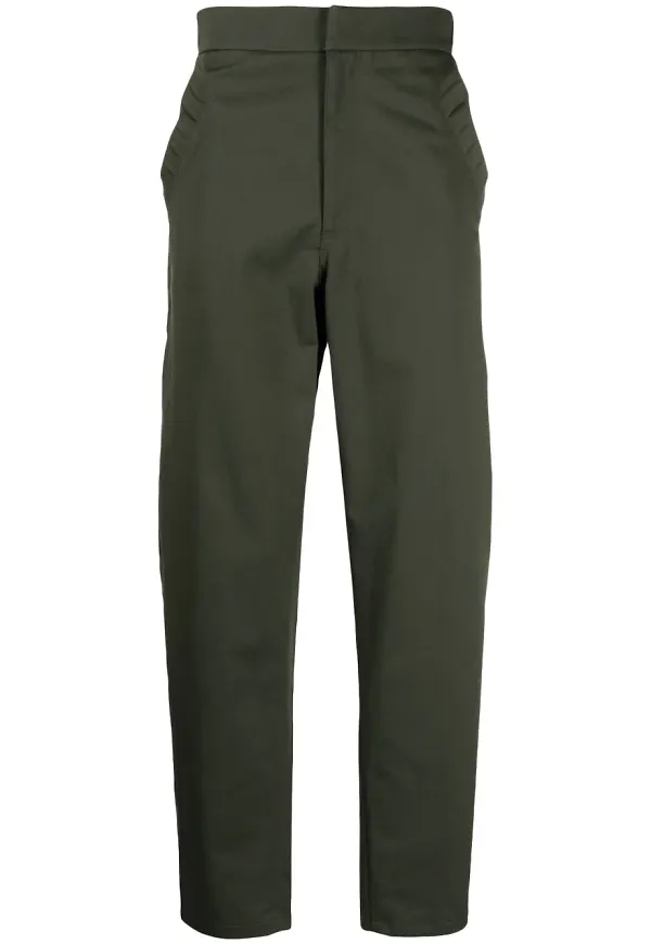 Ferrari slacks med färgblock - Grön