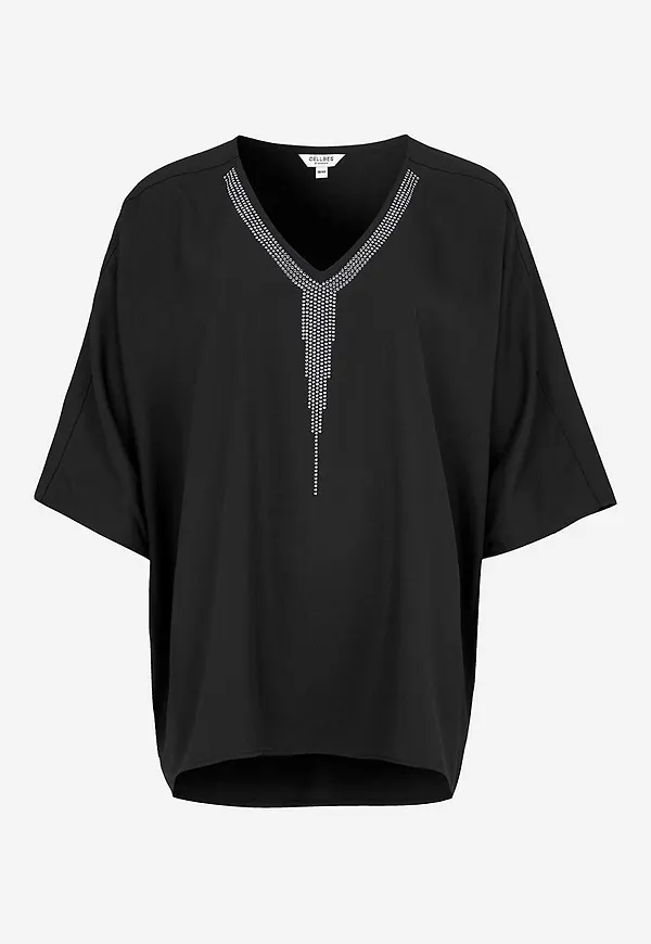 Festblus med nitdetaljer Gerda