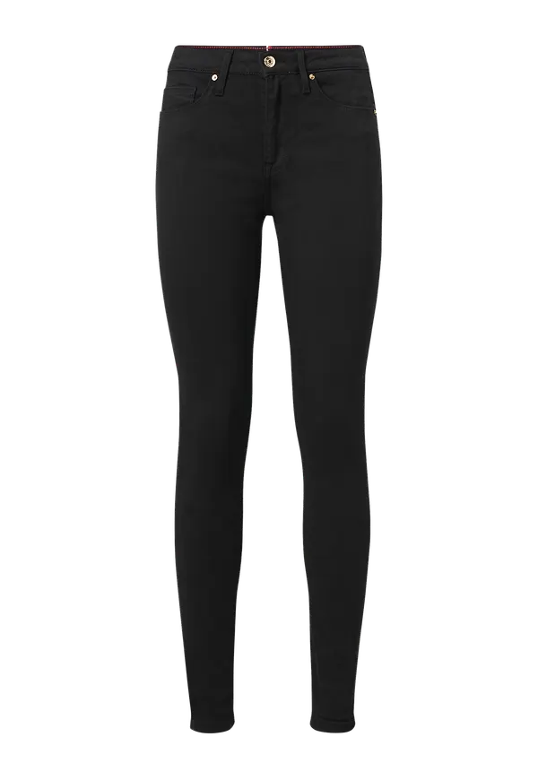 Tommy Hilfiger - Jeans Heritage Como Skinny RW - Svart