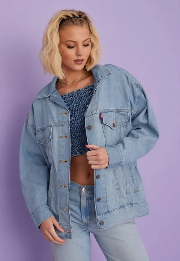 Levi's Pajama Trucker Lets Stay In Jeansjackor