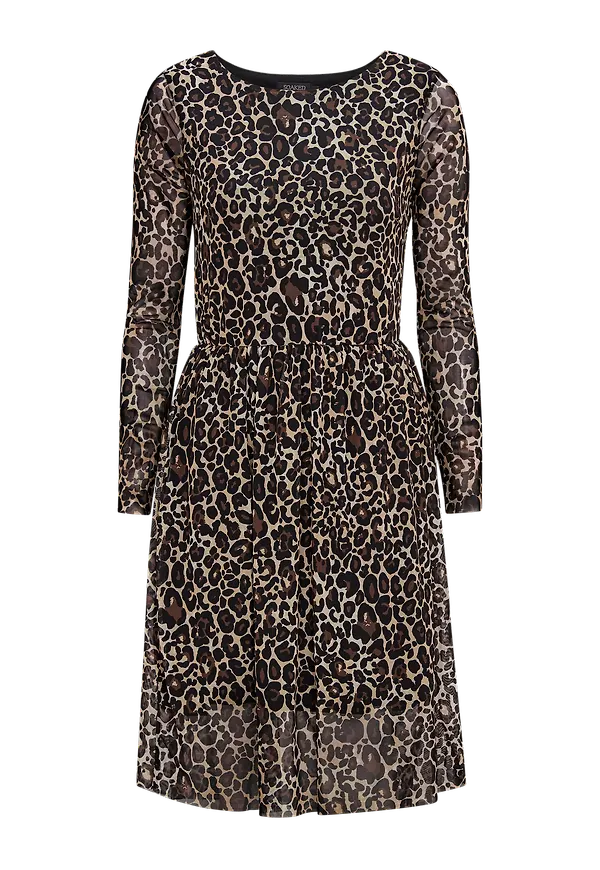 Soaked in Luxury - Klänning SX Leona Mesh Dress - Brun