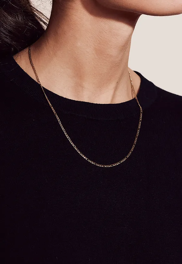 Figaro necklace gold
