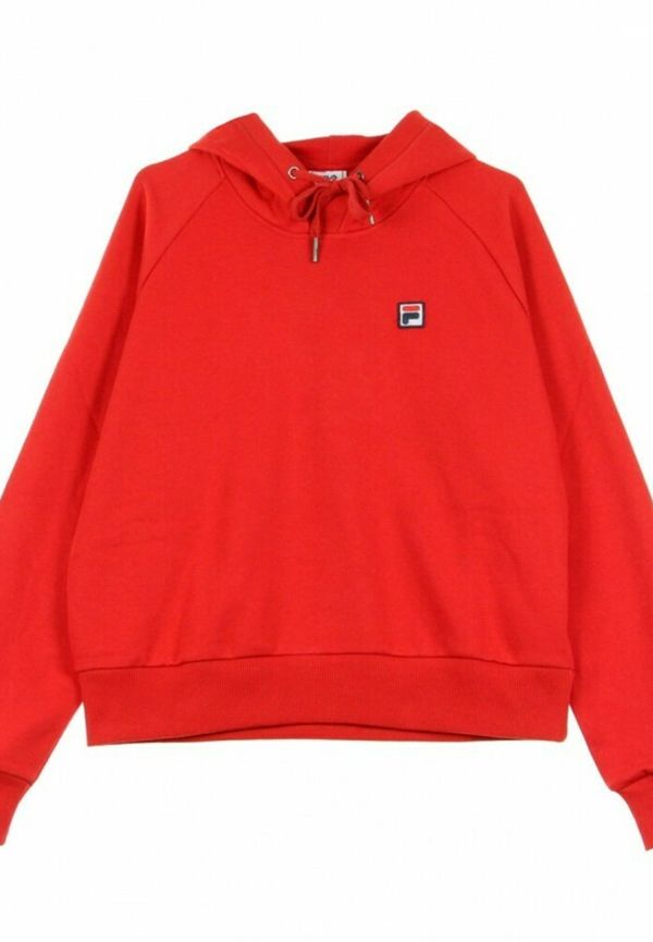 Fila - Hoodies - Röd - Dam - Storlek: L