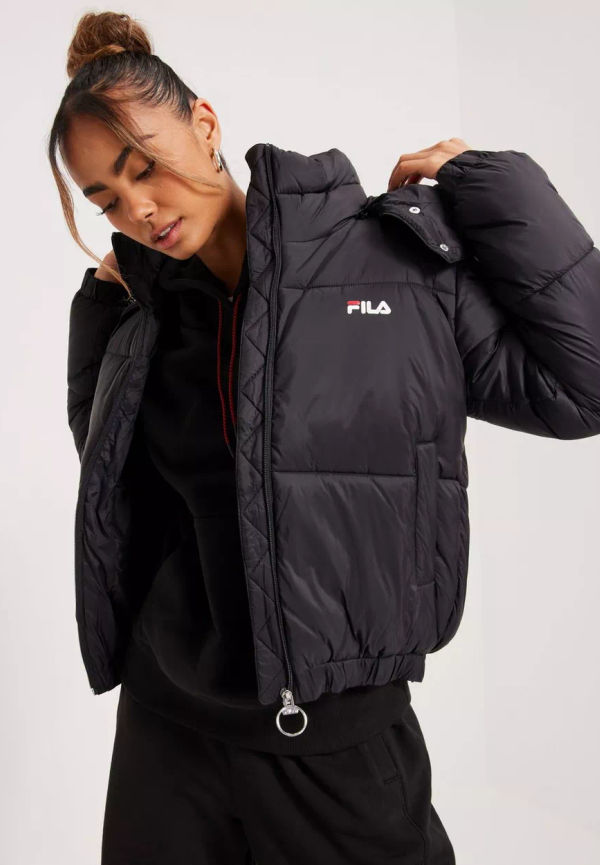 Fila - Night - BENDER cropped padded puffer jacket