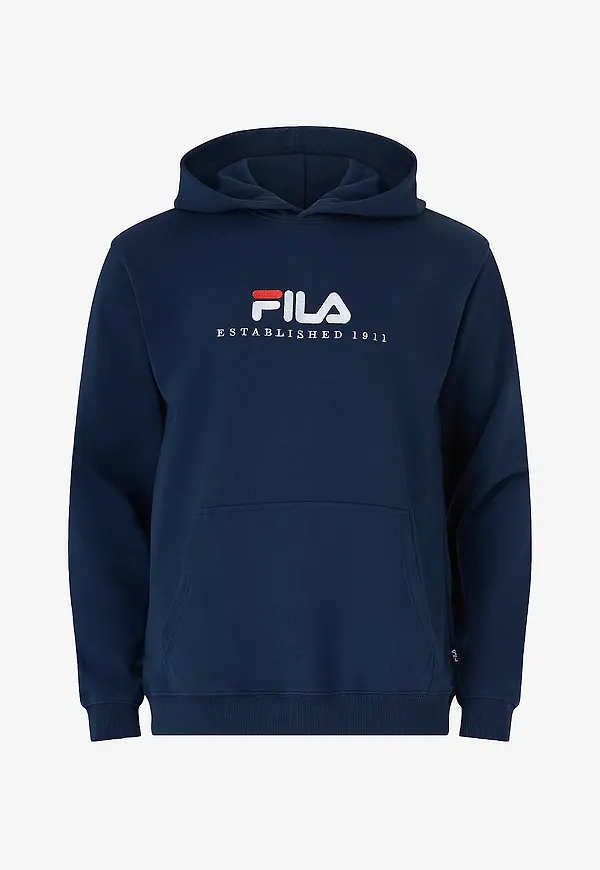 FILA - Huvtröja Brixworth Hoodie - Blå