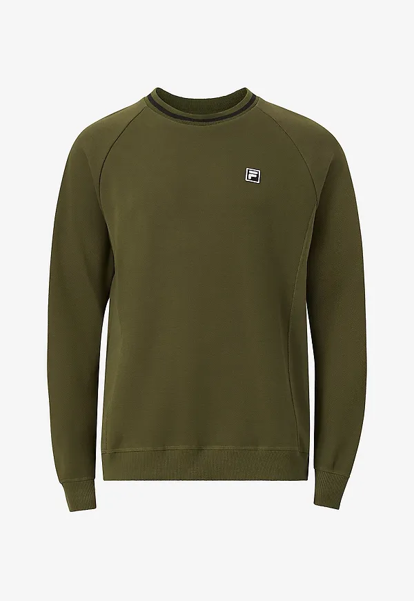 FILA - Sweatshirt Bilecik Raglan Crew Sweat - Grön
