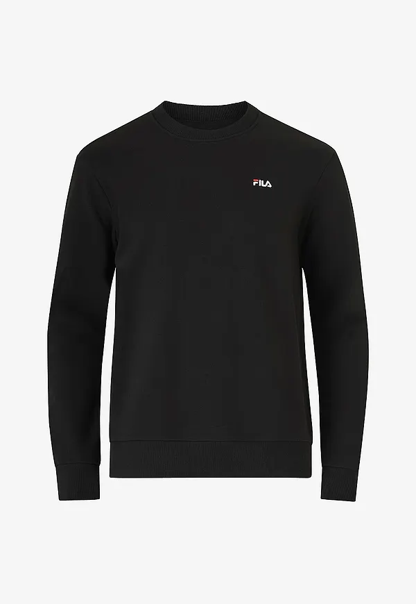 FILA - Sweatshirt Leverano Regular Crew Sweat - Svart
