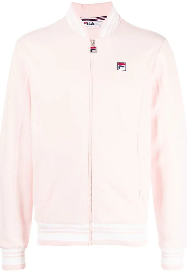 Fila bomberjacka med broderad logotyp - Rosa