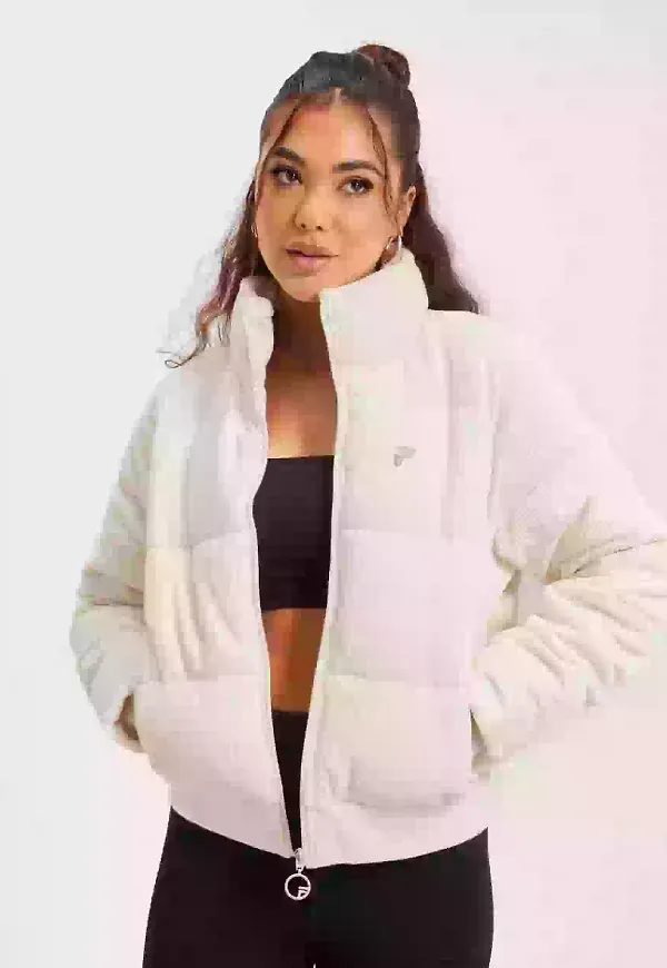 Fila CORLEONE puff jacket Puffer jackets Egret