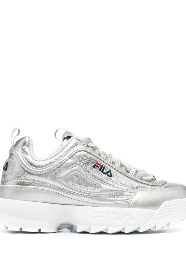 Fila Disruptor låga sneakers - Silverfärgad