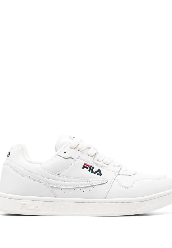 Fila embroidered-logo low-top sneakers - Vit