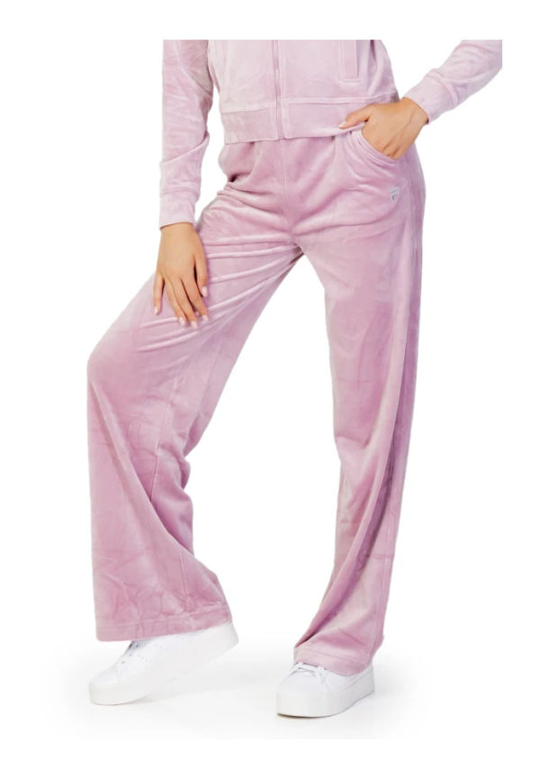 Fila Fila Pink Women`s Sweatpants Rosa, Dam