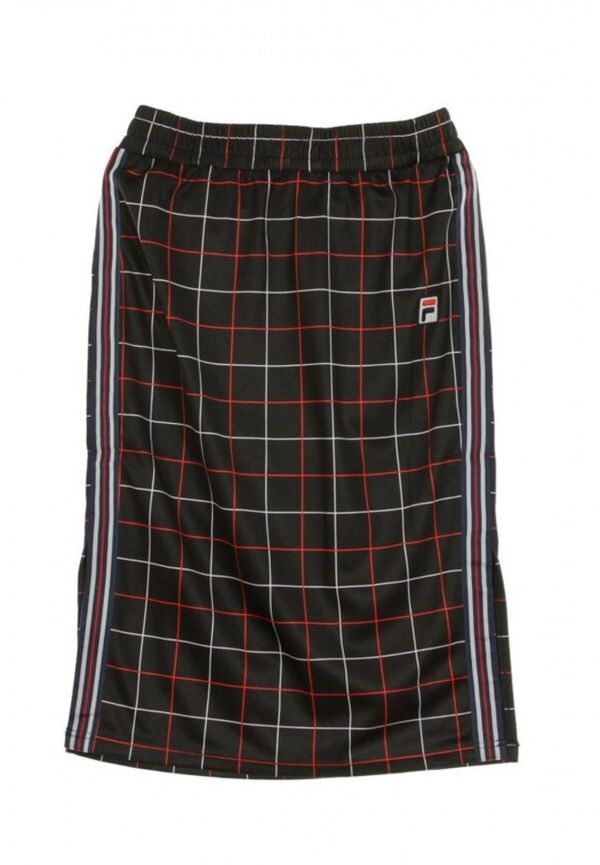 Fila Gonna Walvia AOP Skirt Svart, Dam