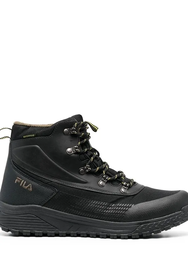 Fila Hikebooster stövlar med snörning - Svart
