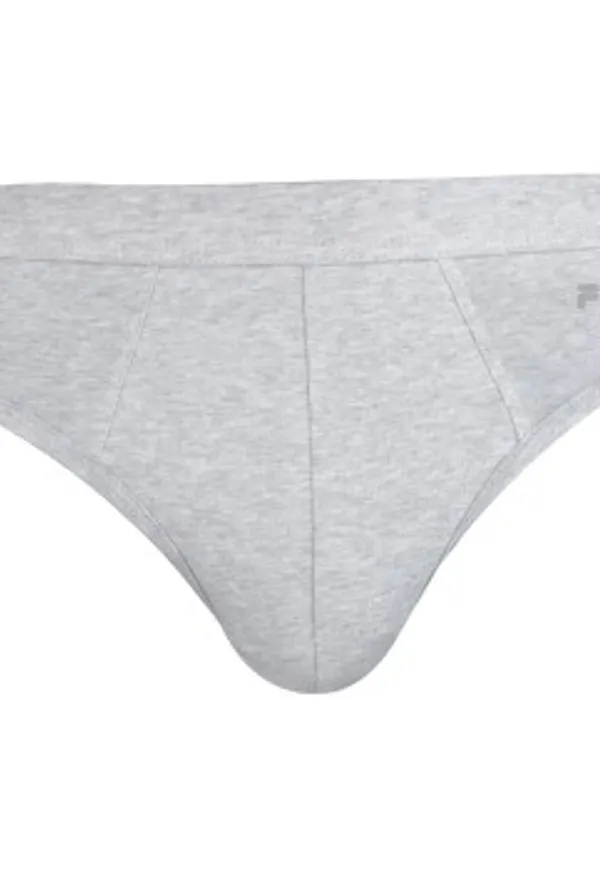 FILA Kalsonger Basic Brief Grå bomull Medium Herr