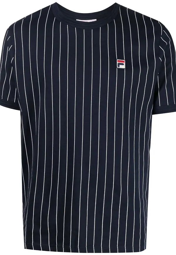 Fila logo-print T-shirt - Blå