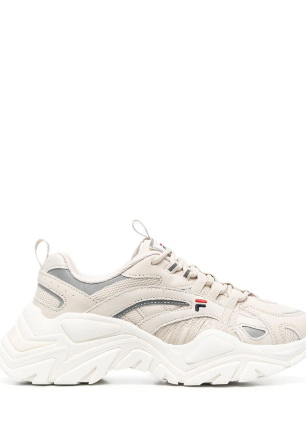Fila låga grova sneakers - Neutral