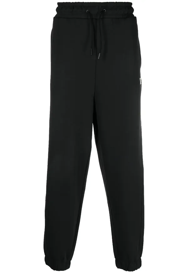 Fila raka sweatpants - Svart