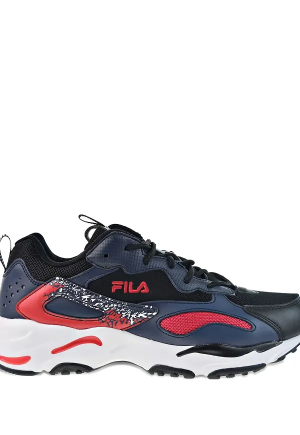 Fila Ray Tracer Black/White/Blue/Red sneakers - Blå