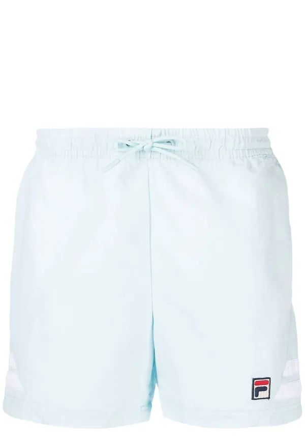 Fila shorts med dragsko - Blå
