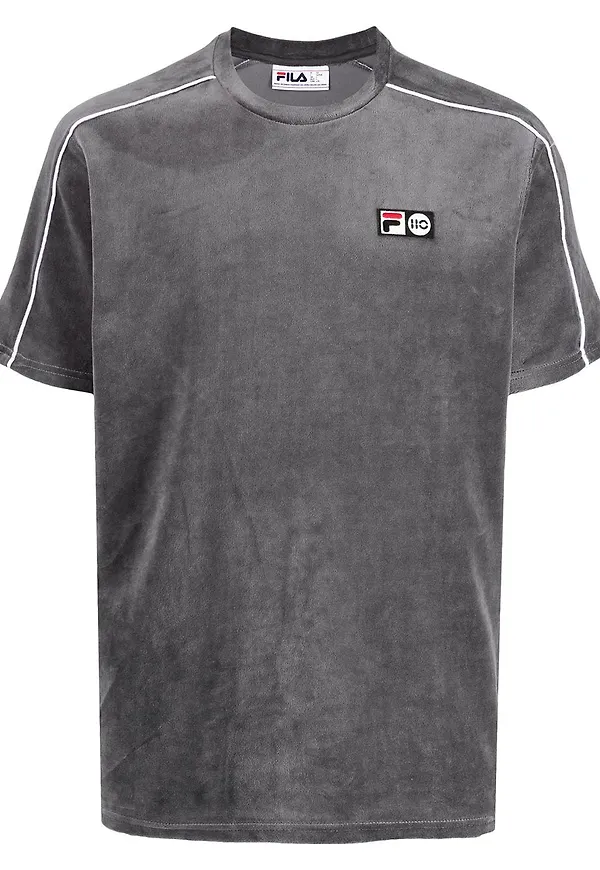Fila t-shirt med rulå - Grå