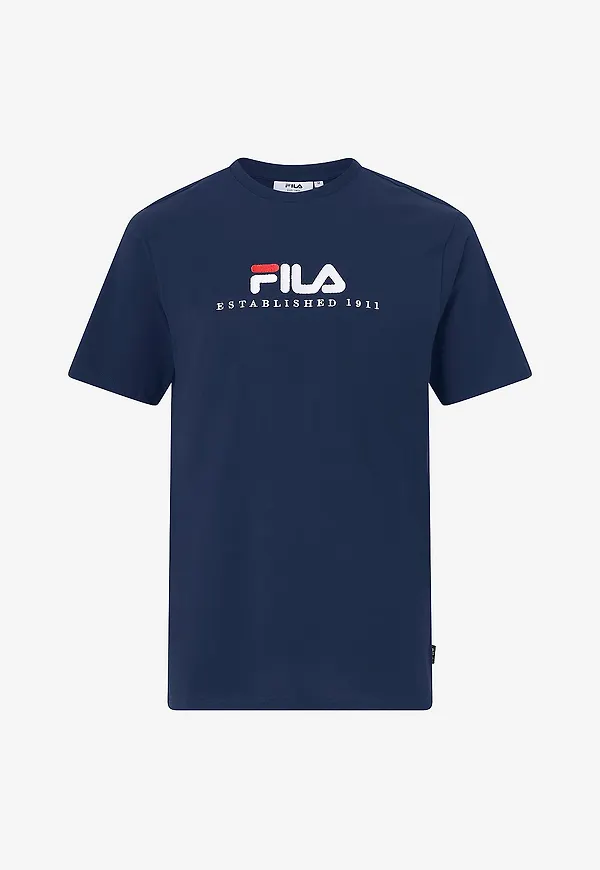 FILA - T-shirt Valsera Regular Logo - Blå