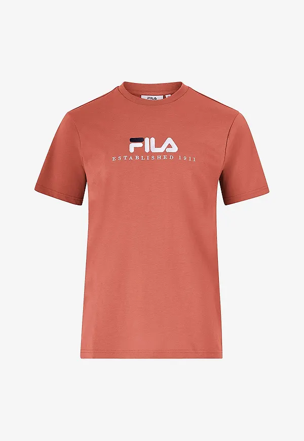 FILA - T-shirt Valsera Regular Logo - Röd