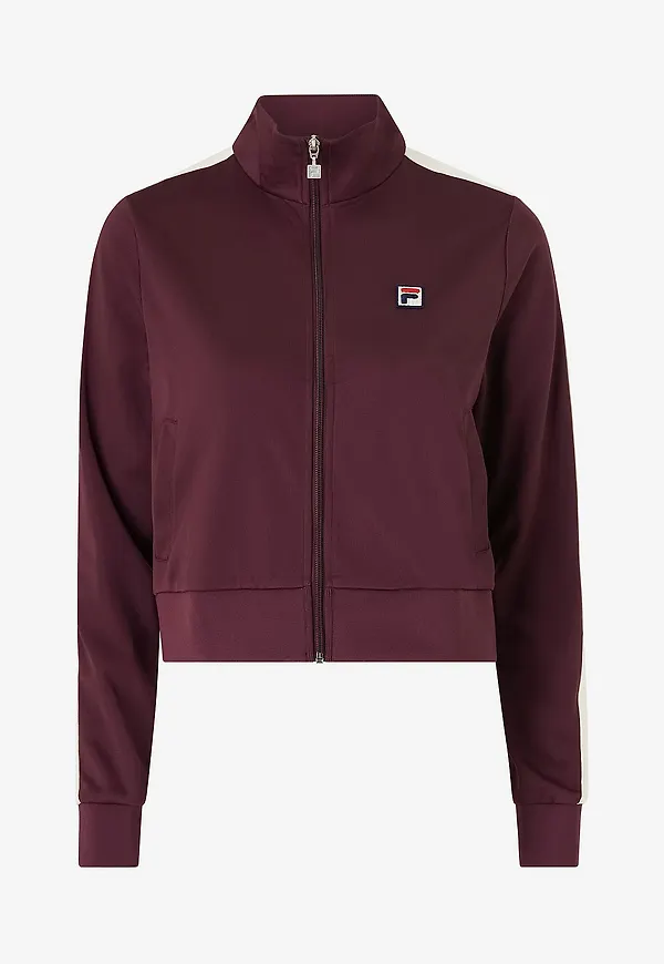 FILA - Träningsjacka Lamoni Cropped Track Jacket - Röd
