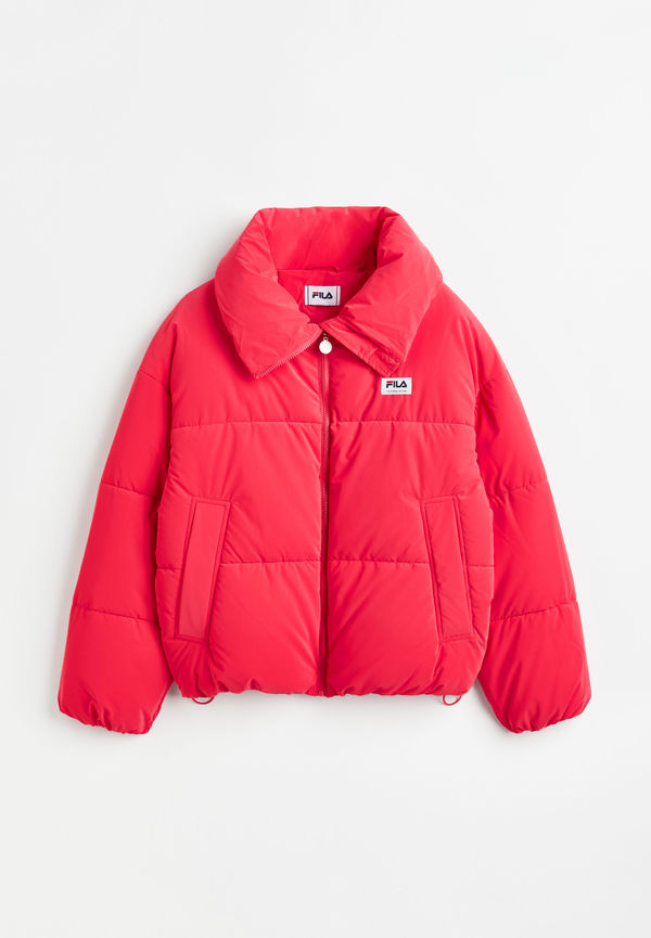 Fila Trilj Puff Jacket Pink, Jackor i storlek M och färg Rosa
