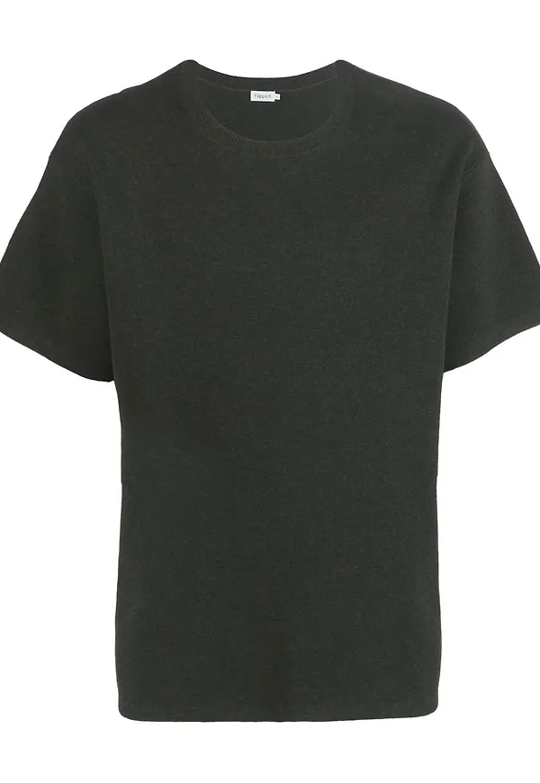 Filippa K Arlo finstickad t-shirt - Grön