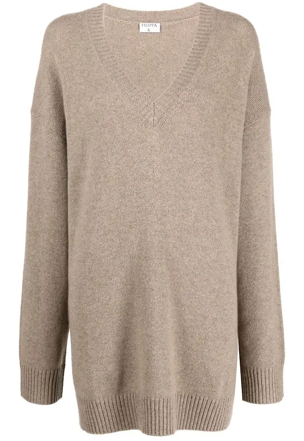 Filippa K Cynthia stickad tröja - Neutral