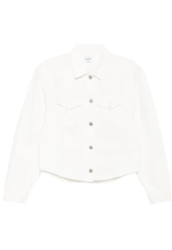 Filippa K jeansjacka - Vit