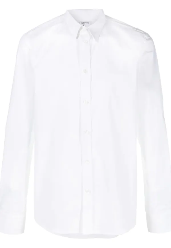 Filippa K M.Paul skjorta i stretch - Vit
