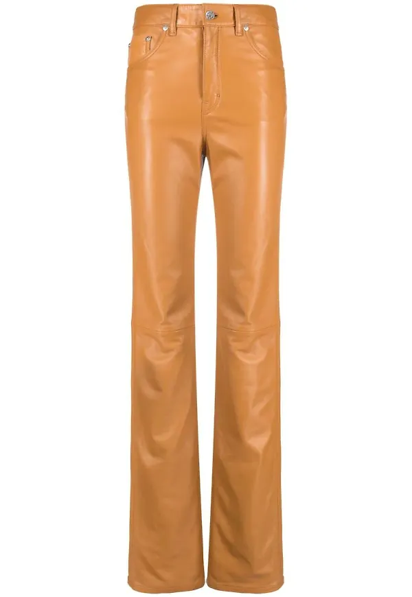 Filippa K raka skinnbyxor - Brun