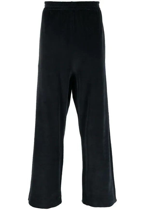 Filippa K sweatpants i velour - Blå