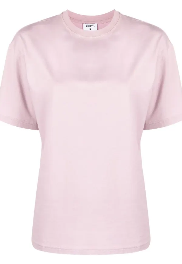Filippa K t-shirt i ekologisk bomull - Lila