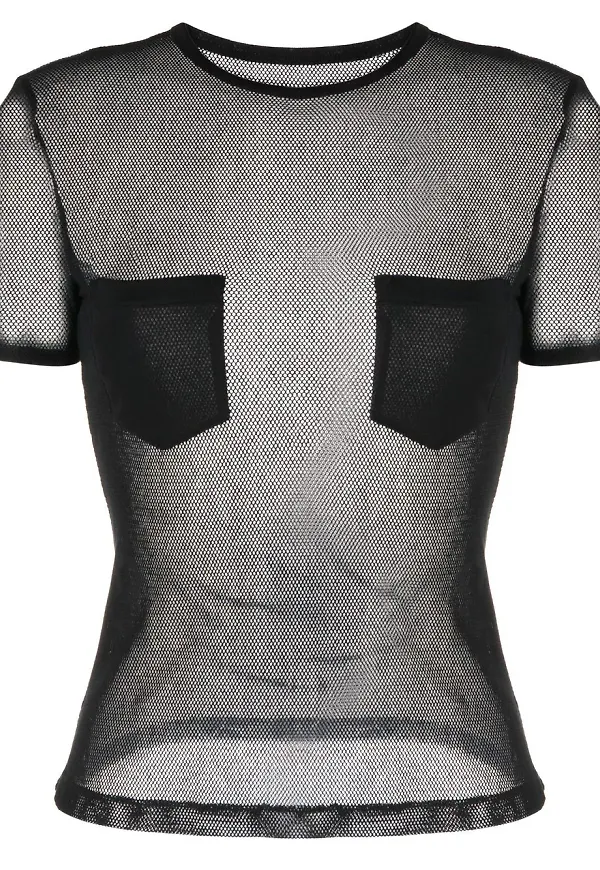 Filippa K t-shirt med fickdetalj - Svart