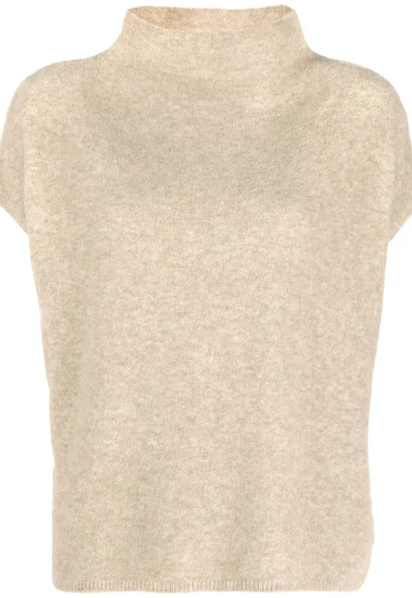 Filippa K Ximena stickad topp - Neutral