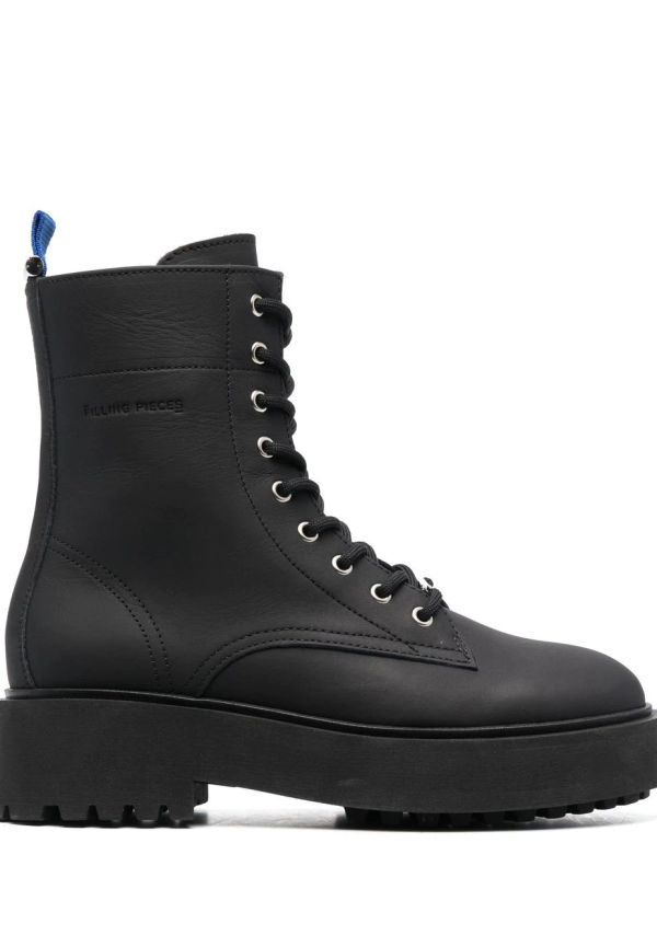 Filling Pieces ankelboots med snörning - Svart