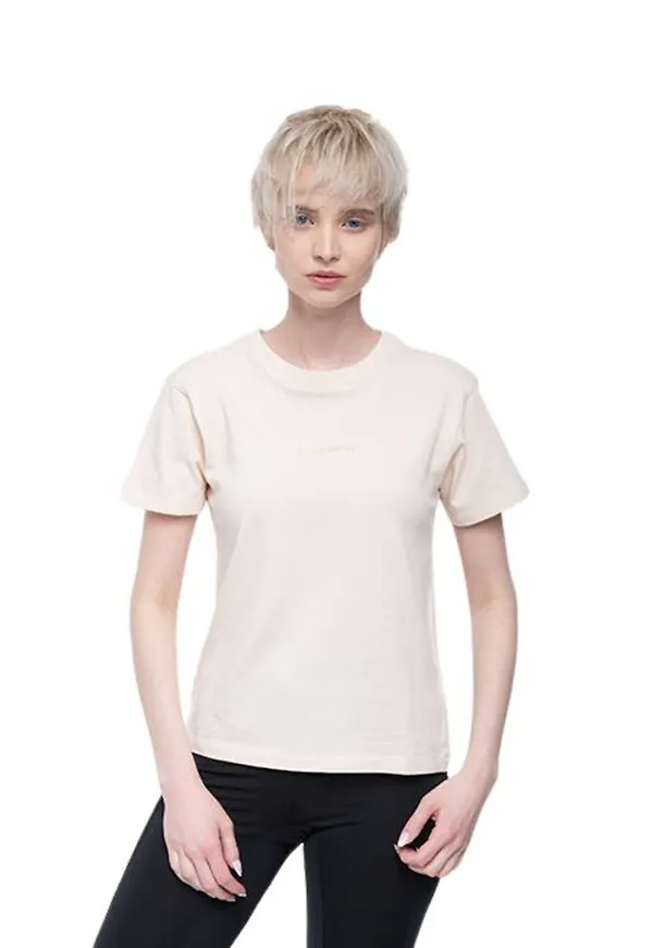 Filling Pieces Core Women T -shirt 85322201689 Beige, Dam