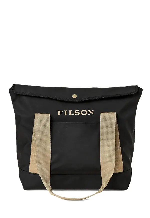 Filson totebag med logotyp - Svart