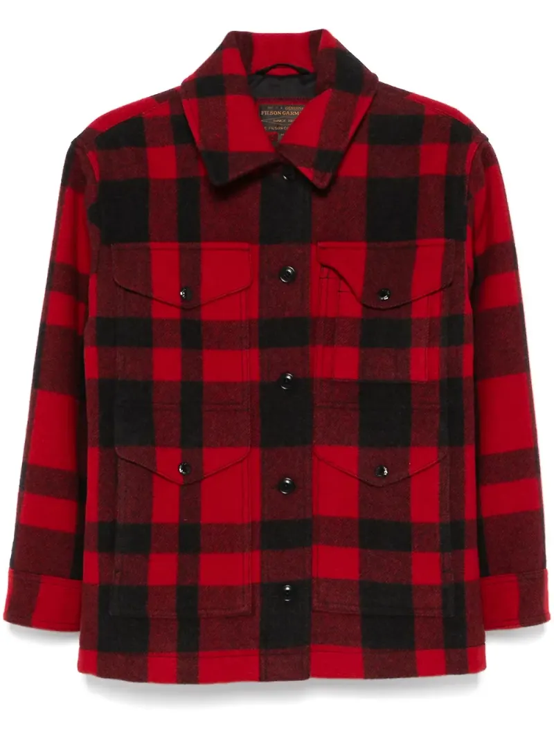 Filson W's Mackinaw Cruiser jacka - Röd
