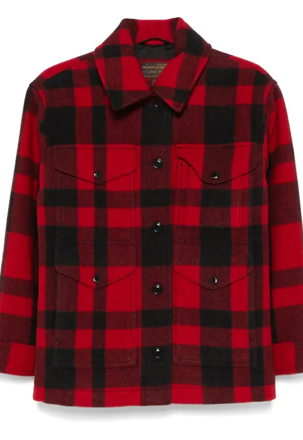 Filson W's Mackinaw Cruiser jacka - Röd