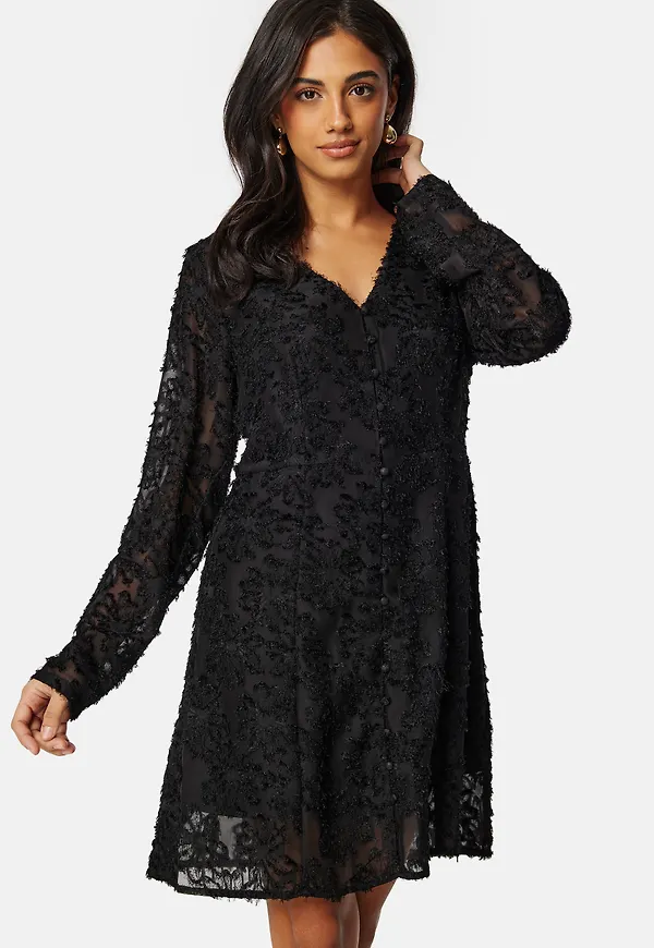 Fina LS Short Dress