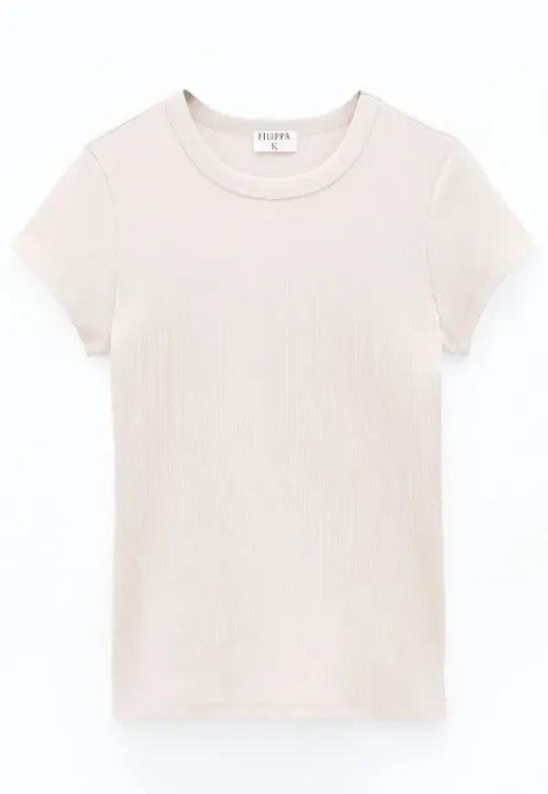 Fine Rib Tee