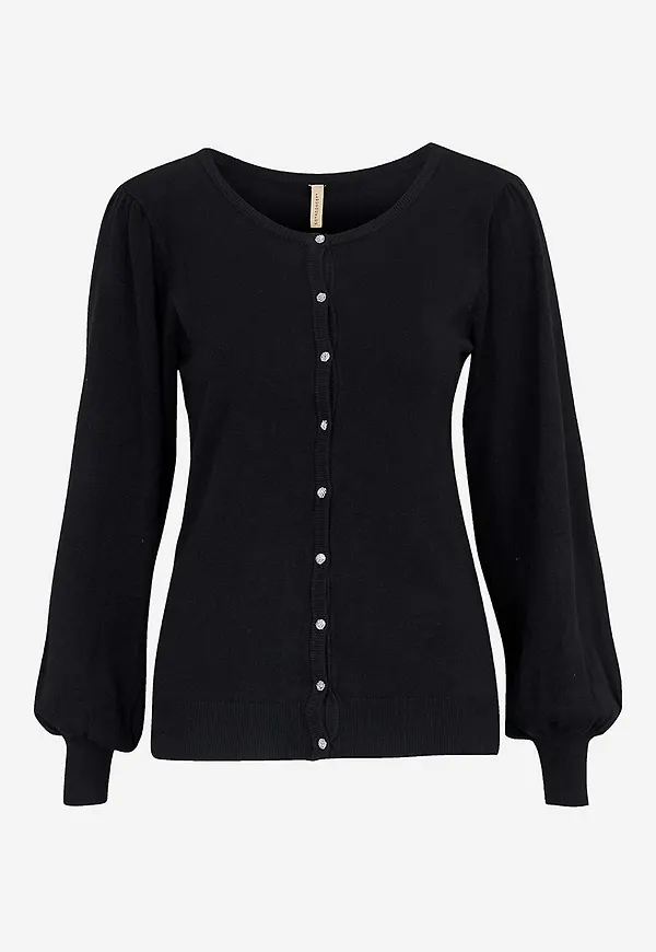 Finstickad cardigan Dollie